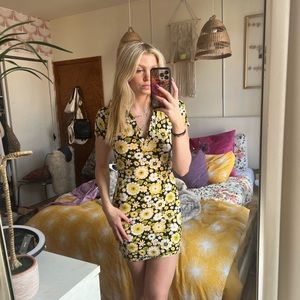 Floral mini dress